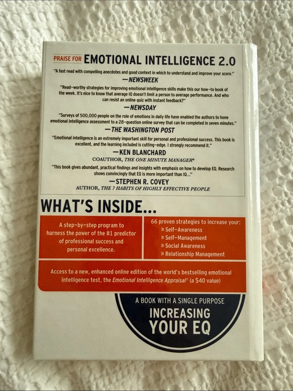 Emotional Intelligence 2.0 Hardcover Book
